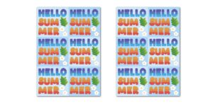 kích thước giấy decal in sticker