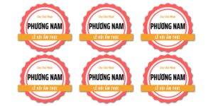 in sticker dán cho sự kiện